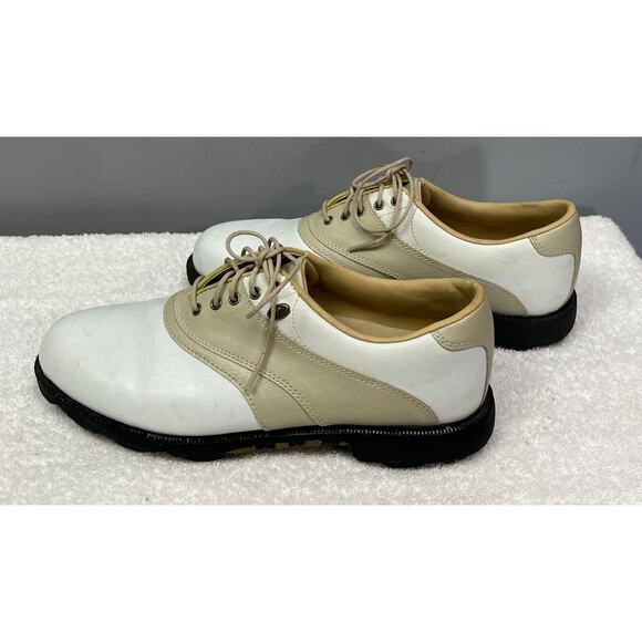 Dexter WeatherLite Golf Cleat Womens 7 tan/white‎ Shoes Saddle - Picture 5 of 7